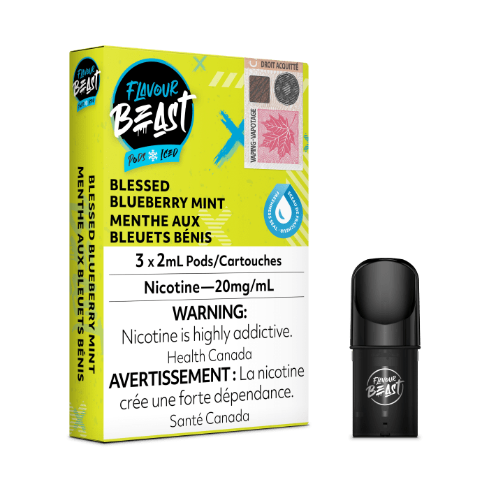 Flavour Beast Pod - Blessed Blueberry Mint Iced