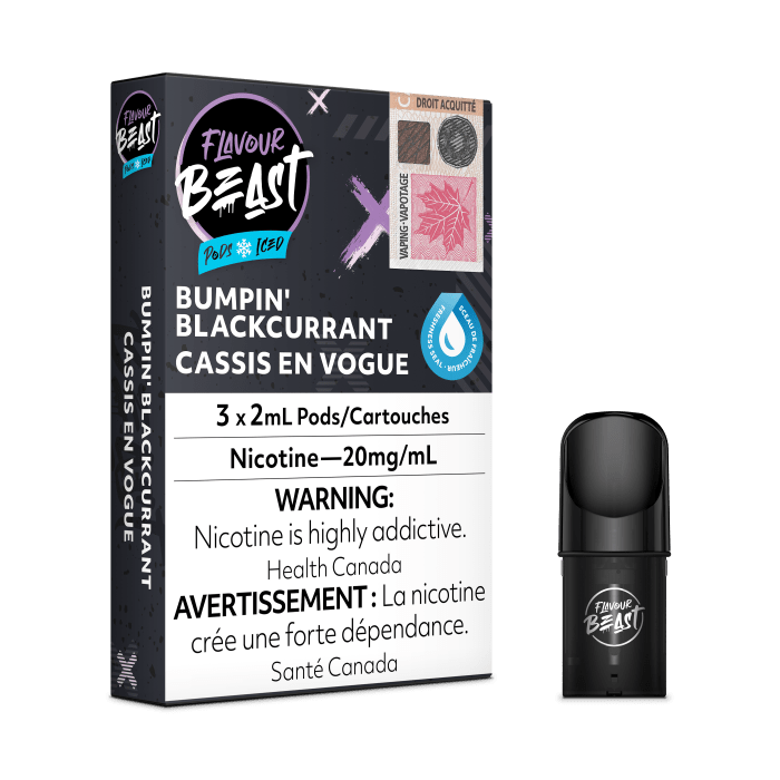 Flavour Beast Pod - Bumpin Blackcurrant Iced