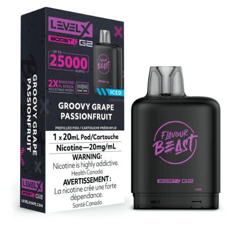 Flavour Beast Level X Boost G2 25000(25K) Pods